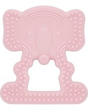 Inel gingival BabyJem - Elephant, Pink -1