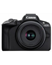 Canon Mirrorless Camera - EOS R50, RF-S 18-45mm, f/4.5-6.3 IS STM -1