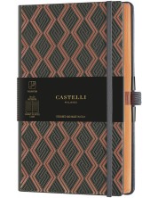 Castelli Copper & Gold - Cupru grecesc, 13 x 21 cm, căptușit -1