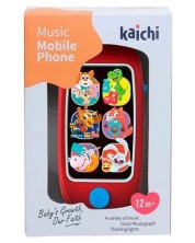 muzical pentru bebeluși Raya Toys - Kaichi, roșu