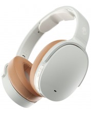 Casti wireless cu microfon Skullcandy - Hesh ANC, albe