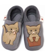 Pantofi pentru bebeluşi Baobaby - Classics, Cat's Kiss grey, mărimea L -1