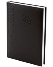 Spree Notebook - Cu copertă termică, 168 de coli, negru, 2024