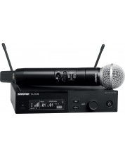 Sistem de microfon wireless Shure - SLXD24E/SM58, negru	 -1