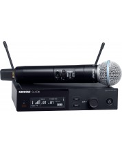 Sistem de microfoane fără fir Shure - SLXD24E/B58-G59, negru	