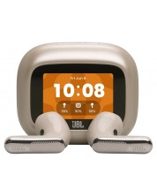 Căști wireless JBL - Live Flex 4, TWS, ANC, șampanie - imagine 1