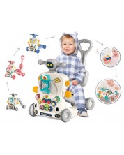 Jucărie pentru bebeluși de împins 6 în 1 Chipolino - Multi, interactivă, gri