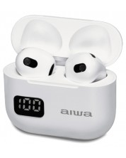Căști wireless Aiwa – ETWS-150WH, TWS, albe