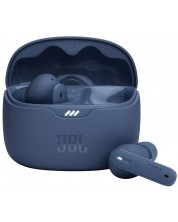 Căști wireless JBL - Tune Beam, TWS, ANC, albastru -1