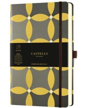 Carnețel Castelli Oro - Circles, 9 x 14 cm, linii -1