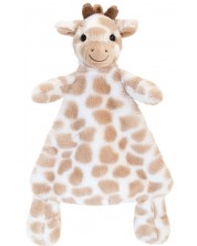 Jucărie pentru bebeluși Keel Toys - Cuddle girafe, 25 cm, maro -1