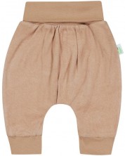 Pantaloni pentru bebeluşi Bio Baby - 62 cm, 3-4 luni, țesătură bej -1