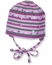 Pălărie pentru bebeluși Sterntaler - Cu stele, 45 cm, 6-9 luni -1