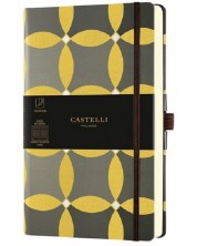 Бележник Castelli Oro - Circles, 13 x 21 cm, linii