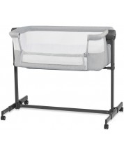 Pătuț pentru bebeluși  KinderKraft - Neste Up 2, Light Grey -1