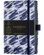 Castelli Shibori - Bubbles, 9 x 14 cm, căptușit