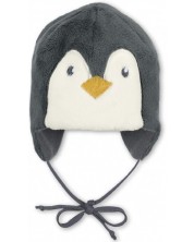 Pălărie pentru bebeluși Sterntaler - Pinguin, 45 cm, 6-9 luni