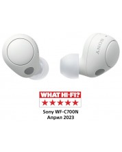 Căști wireless Sony - WF-C700N, TWS, ANC, alb -1