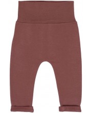 Pantaloni pentru copii Lassig - 50-56 cm, 0-2 luni, roșu închis -1