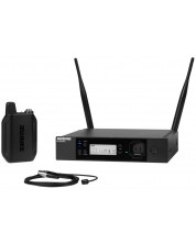Sistem de microfon wireless Shure - GLXD14R+/WL93, negru -1