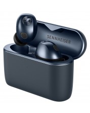 Căști wireless Sennheiser - Momentum 5 True Wireless, ANC, albastru - imagine 1