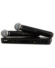 Sistem de microfoane fără fir Shure - BLX288E/B58-S8, negru