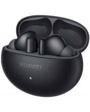 Căști wireless Huawei - FreeBuds 6i, TWS, ANC, negre -1