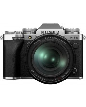 Aparat foto fără oglindă Fujifilm - X-T5, 16-80mm, Silver