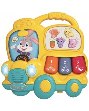 Jucărie electronică pentru bebelusi RS Toys - Trenulet, sortiment -1