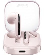 Căști wireless Xiaomi - Redmi Buds 6 Active, TWS, ANC, Transparent Powder -1