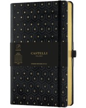 Castelli Copper & Gold - Honeycomb Gold, 13 x 21 cm, căptușit -1