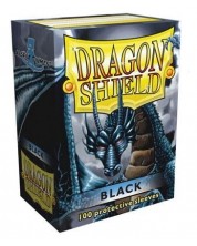 Dragon Shield Standard Sleeves - negre (100 buc.) -1
