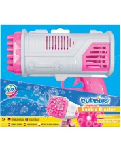 Blaster cu bule Moxy - Cu lumină, roz -1