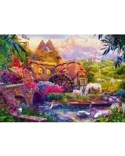 Puzzle Bluebird din 1000 de piese - Old Mill, Jan Patrik Krasny -1