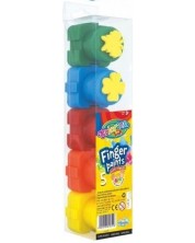 Vopsele pentru degete Colorino Kids - 5 culori -1