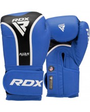 Mănuși de box RDX - Aura Plus T-17 , albastru/negru -1