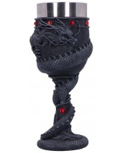 Pocal Nemesis Now Adult: Dragons - Black Chinese Dragon Coil -1