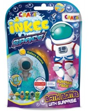 Bath bomb Craze Inkee - Cu o figurină spațială surpriză