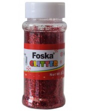 Sclipici Foska - 60 gr, rosu