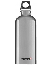 Sticla de apa Sigg Traveller – argintie, 0.6 L
