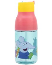 Sticlă din tritan Stor - Peppa Pig, 420 ml, deschidere dubla -1