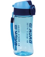 Sticlă de apa BackUp 5 - albastru, 400 ml -1