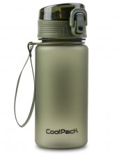 Sticlă de apă Cool Pack Brisk - Rpet Olive, 400 ml -1