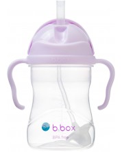 Sticlă cu pai pentru bebeluși b.box - Sippy cup, 240 ml, Boysenberrya