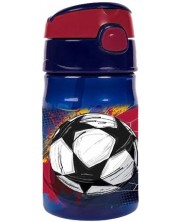 Sticlă de apă Colorino Handy - Fotbal, 300 ml -1