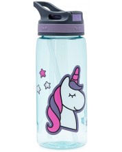 Sticlă pentru apă YOLO - 550 ml, Unicorn -1