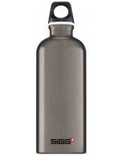 Sticlă de apă Sigg Traveller – Smoked pearl,gri, 0.6 L