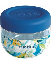 Borcan pentru mâncare  Quokka Bubble - Blue Peonies, 500 ml -1