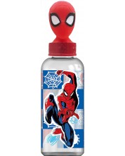 Sticlă cu figurină 3D Stor Spider-Man - Midnight Flyer, 560 ml -1