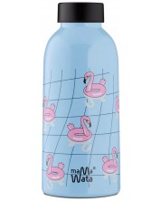 Sticlă de apă MamaWata - 470 ml, flamingo -1